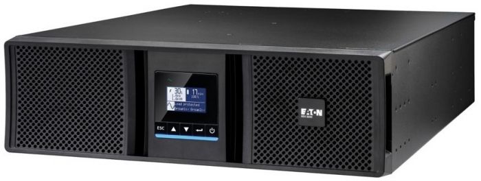 Джерело безперебійного живлення Eaton 9SX, 6000VA/6000W, RT3U, LCD, USB, RS232, 8xC13, 2xC19