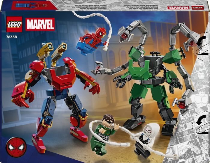 Конструктор LEGO Super Heroes Битва роботів: Людина-павук vs. Доктор Восьминог