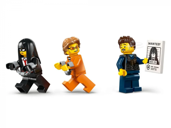 Конструктор LEGO City Поліцейський фургон для перевезення в'язнів
