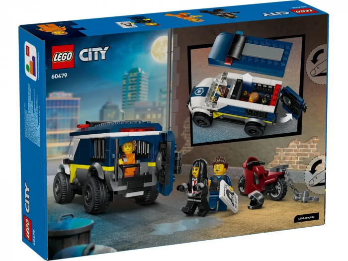 Конструктор LEGO City Поліцейський фургон для перевезення в'язнів