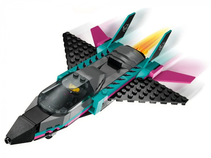 Конструктор LEGO City Реактивний літак проти автомобіля