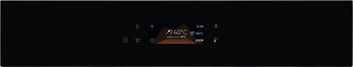 Духова шафа Electrolux електрична компактна, 44л, дисплей, конвекція, ф-ція мікрохвиль, чорний