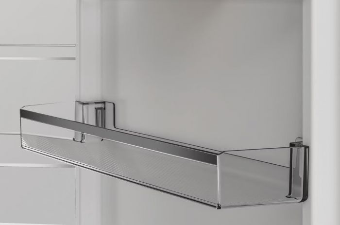 Холодильник Whirlpool з нижн. мороз., 186.5x60х66.3, холод.відд.-210л, мороз.відд.-104л, 2дв., А++, NF, дисплей, інв., зона нульова, нерж