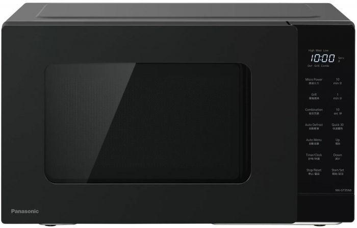 Мікрохвильова піч Panasonic, 24л, 900Вт, гриль, РК  дисплей, чорний