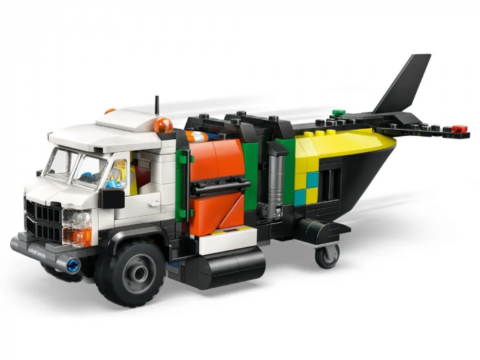 Конструктор LEGO City Ремікс літака, вантажівки та судна на повітряній подушці