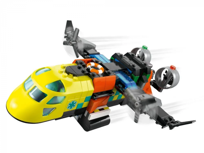 Конструктор LEGO City Ремікс літака, вантажівки та судна на повітряній подушці