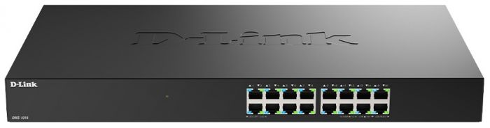 Комутатор D-Link DMS-1016 16x2.5GE, Некерований