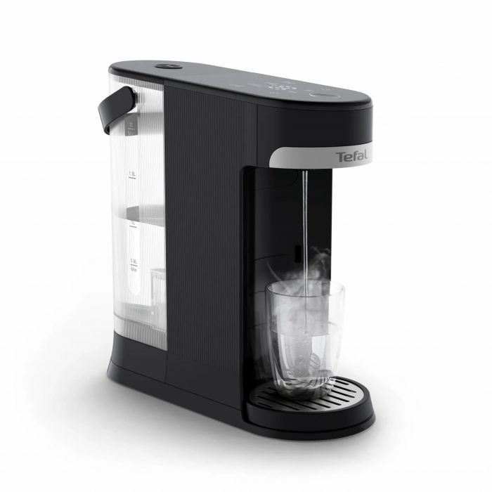 Електрочайник-диспенсер Tefal Instant Hot Water 2л, 5 темп.реж, миттєве нагрівання, сенc. управління, чорний