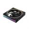 Корпусний вентилятор Zalman ZM-DF120  ARGB,  120мм, 800-2300rpm, 4pin, PWM, 3pin+5VARGB, 34,5dBa, POGO pin, Magnetic,  Reversed, чорний