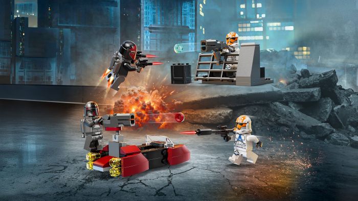 Конструктор LEGO Star Wars Бойовий комплект «Облога Мандалора»