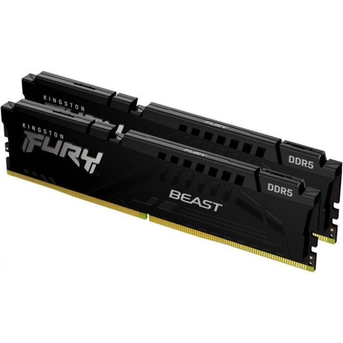 Пам'ять ПК Kingston DDR5 64GB KIT (32GBx2) 5600 FURY Beast