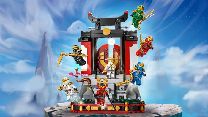 Конструктор LEGO Ninjago Модель персонажів ніндзя. 15-та річниця