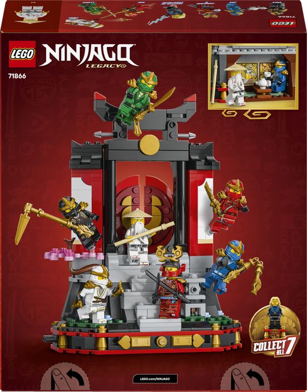 Конструктор LEGO Ninjago Модель персонажів ніндзя. 15-та річниця