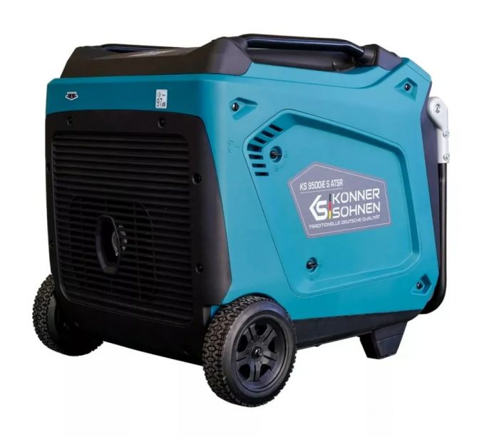 Генератор бензиновий інверторний Konner&Sohnen KS 9500iE S ATSR 230В/400В, ATS, 9.0-9.5кВт, електростартер, пульт, 96кг