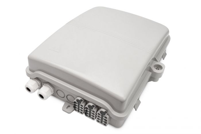 Розподільча коробка DIGITUS Outdoor FTTH, 24x SC/SX or LC/DX adapters, 24 splices