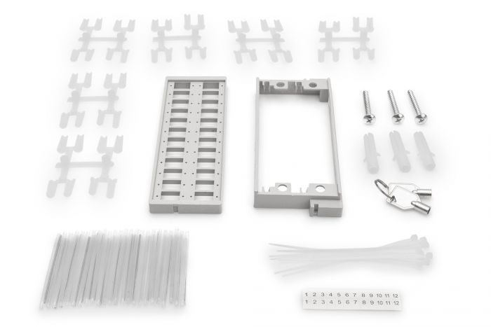 Розподільча коробка DIGITUS Outdoor FTTH, 24x SC/SX or LC/DX adapters, 24 splices