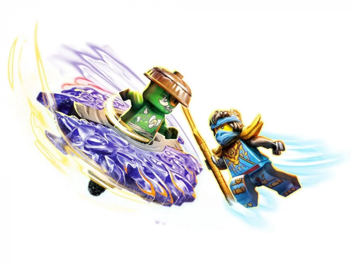 Конструктор LEGO Ninjago  Нія проти спінера монстра-мутанта