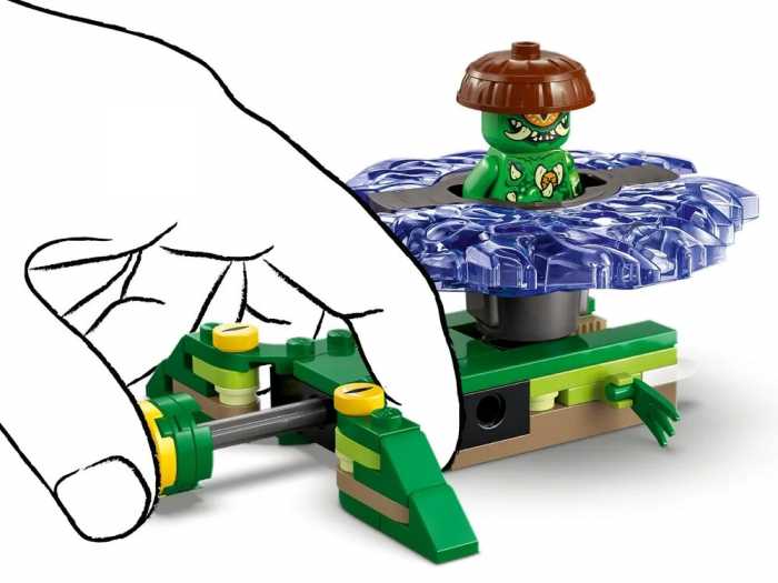Конструктор LEGO Ninjago  Нія проти спінера монстра-мутанта