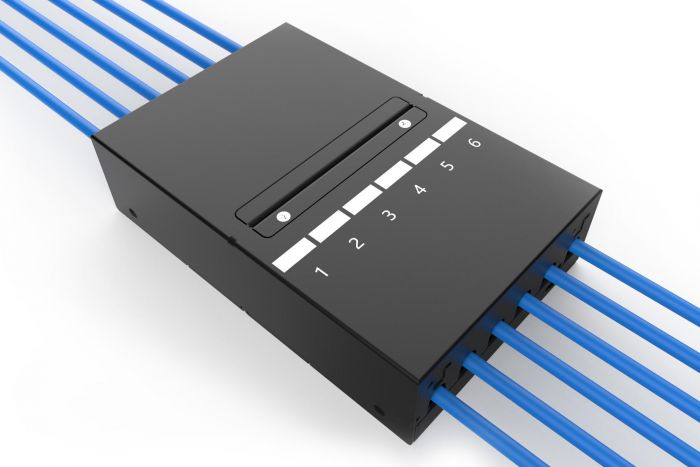 З'єднувальна коробка DIGITUS 6 портів Keystone
