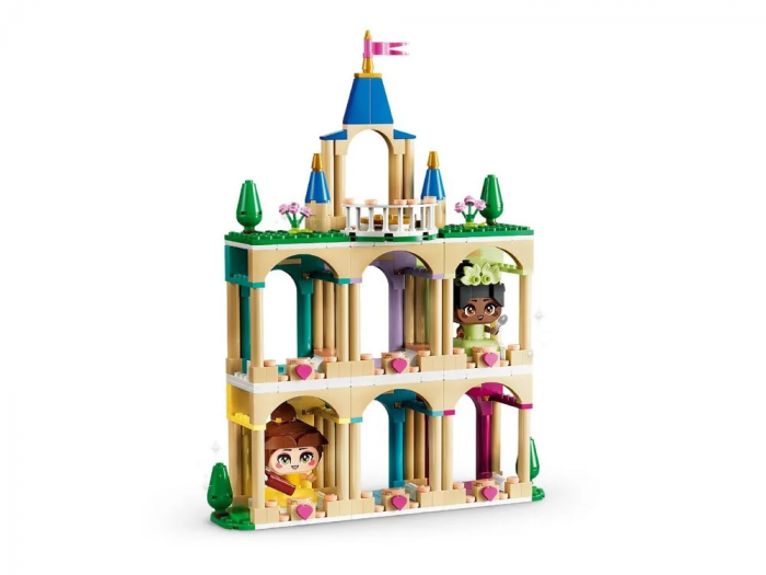 Конструктор LEGO Disney Princess Мініпринцеси Бель і Тіана з замком