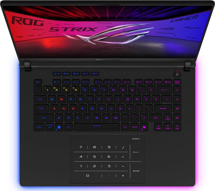 Ноутбук ASUS ROG Strix SCAR 16 G635LR-RW139W 16" WQXGA mLED, Intel Ultra 9 275HX, 64GB, F1TB, NVD5070Ti-12, Win11, Чорний