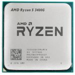 Центральний процесор AMD Ryzen 5 3400G 4C/8T 3.7/4.2GHz Boost 4Mb Radeon RX Vega 11 GPU Picasso AM4 65W TRAY