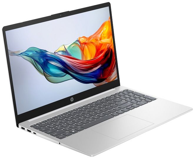 Ноутбук HP 15-fc0032ua 15.6" FHD IPS AG, AMD R5-7520U, 16GB, F1TB, UMA, DOS, білий