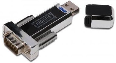 Адаптер DIGITUS USB 1.1 to RS232, чорний