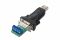 Адаптер DIGITUS USB 2.0 to RS232, RS485 incl., чорний
