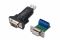 Адаптер DIGITUS USB 2.0 to RS232, RS485 incl., чорний