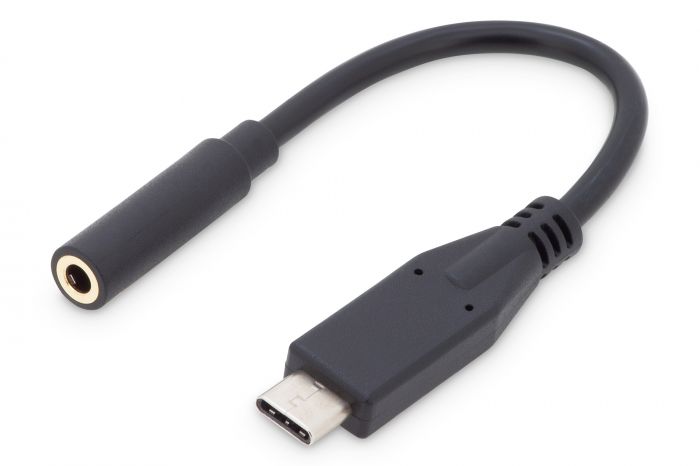 Адаптер DIGITUS USB-C >3.5mm audio stereo