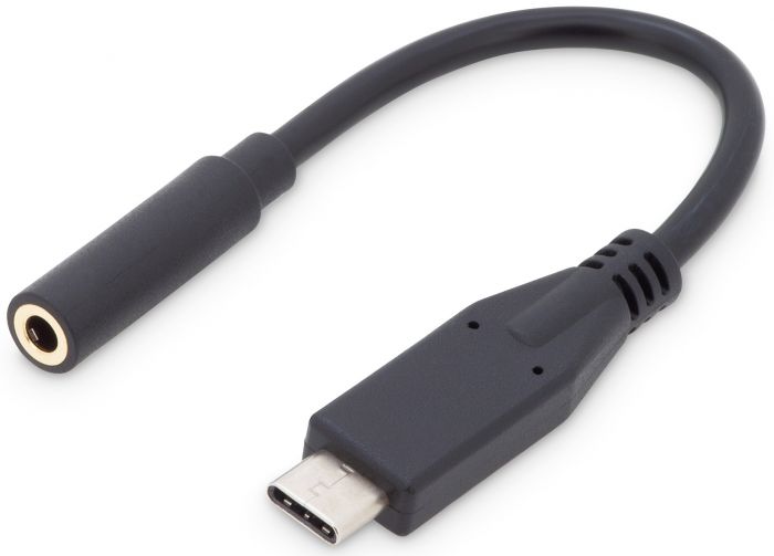 Адаптер DIGITUS USB-C >3.5mm audio stereo