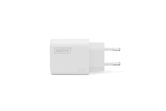 Зарядний пристрій DIGITUS 1хUSB-C, 1хUSB-A, 20W