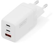 Зарядний пристрій DIGITUS GaN 2хUSB-C, 1хUSB-A, 67W
