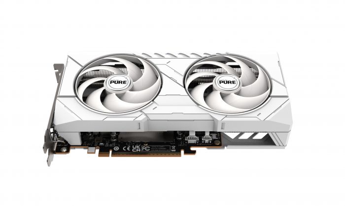 Відеокарта SAPPHIRE Radeon RX 9060 XT 16GB GDDR6 PURE GAMING OC білий