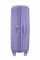 Валіза American Tourister, Soundbox, поліпропілен, велика, 77см,  97/110л, TSA, 4 колеса, EXP, лавандовий