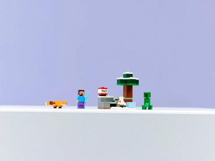 Конструктор LEGO Minecraft Пригоди Стіва в тайзі