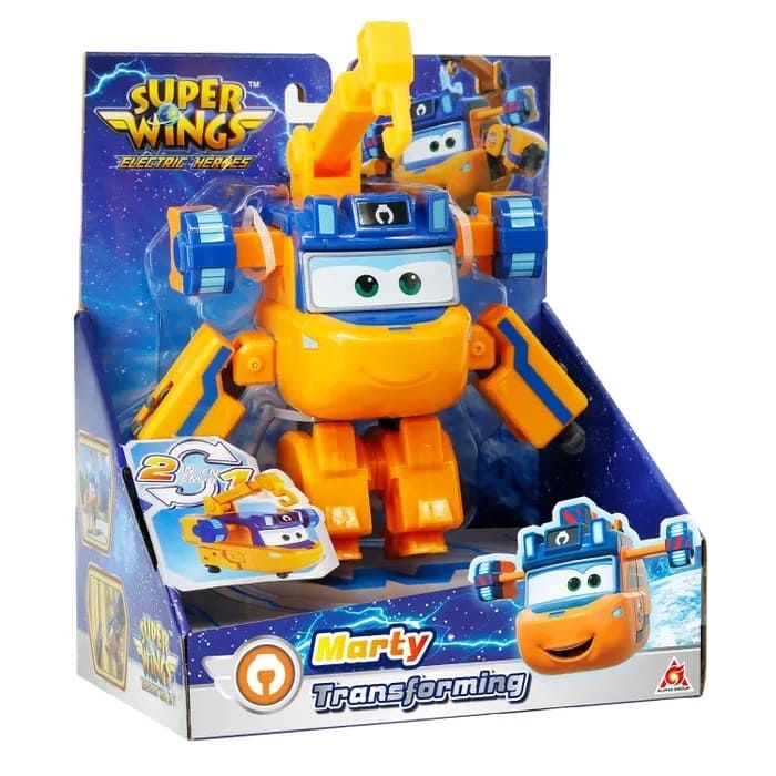 Ігрова фігурка-трансформер Super Wings Transforming Марті (Marty), 12.5см
