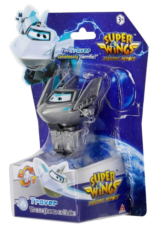 Ігрова фігурка-трансформер Super Wings Transform-a-Bots Травер (Traver), 5см