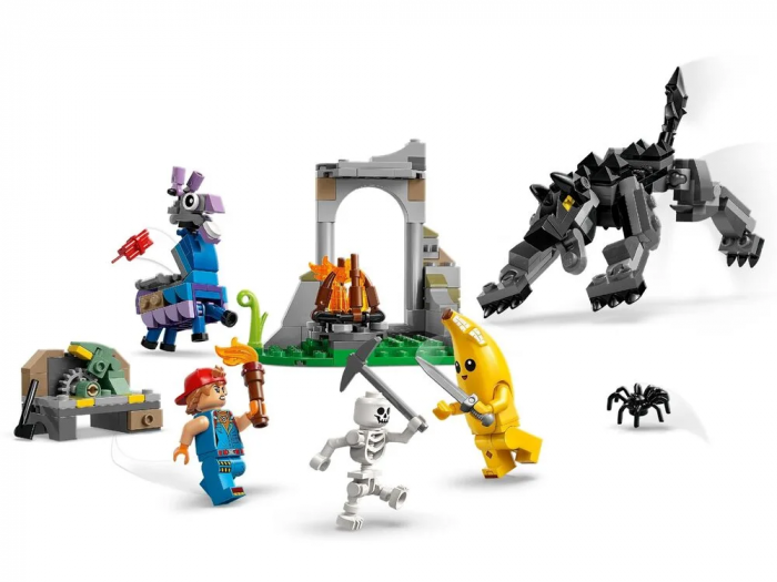 Конструктор LEGO Fortnite Табір Peely та Sparkplug