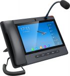 Телефон IP Fanvil A320i-Black 2xGE LAN, Wi-Fi, 20 SIP ліній, 116 DSS клавіш, BT5.0, Android 9.0, PoE, 10.1" кольоровий Touch Screen, камера 8Mp, мікрофон-гусак, чорний