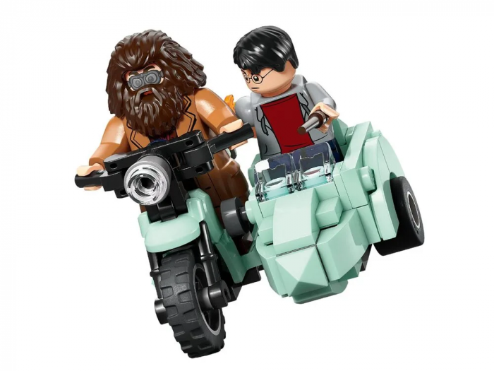 Конструктор LEGO Harry Potter Геґрід і Гаррі: Втеча з Тисової вулиці