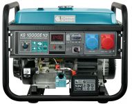 Генератор бензиновий Konner&Sohnen KS 10000E 1/3, 230/400В, 7.5/8кВт, 3Фази, електростартер, 88кг