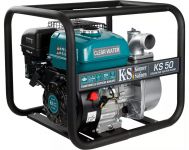 Мотопомпа бензинова Konner&Sohnen KS 50 для чистої води 500л/хв 7.0к.с 24кг