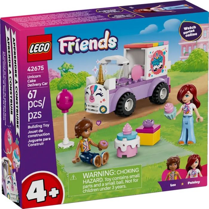Конструктор LEGO Friends Автомобіль для доставки тортів з єдинорогами