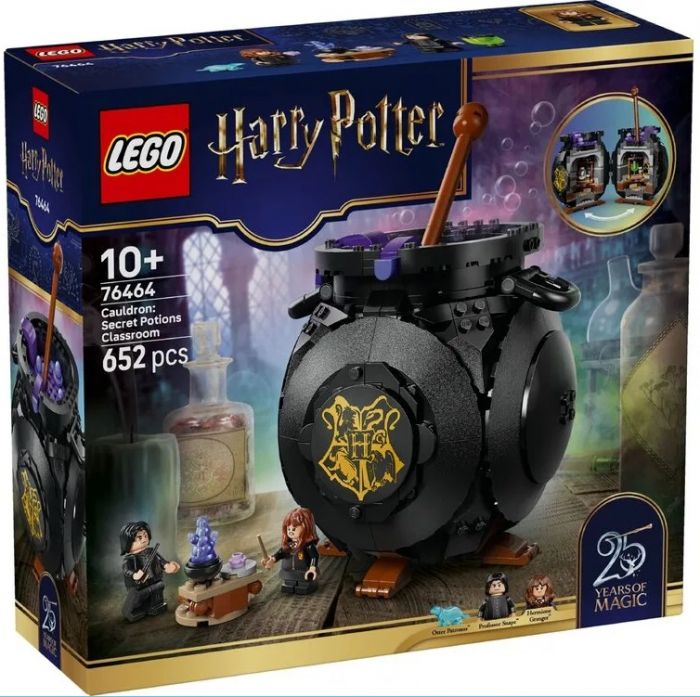 Конструктор LEGO Harry Potter Котел: Таємний клас зіллєваріння