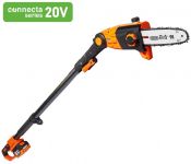 Висоторіз ланцюговий акумуляторний SEQUOIA SBPS2008TO-EV 20В акб 1х4А·год шина 20см Oregon 5м/с штанга 186-266см ЗП 3.6кг