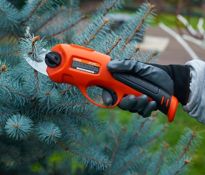 Секатор акумуляторний SEQUOIA SBP3610C 3.6В акб 1х2А·год d різа 10мм ЗП 0.6кг