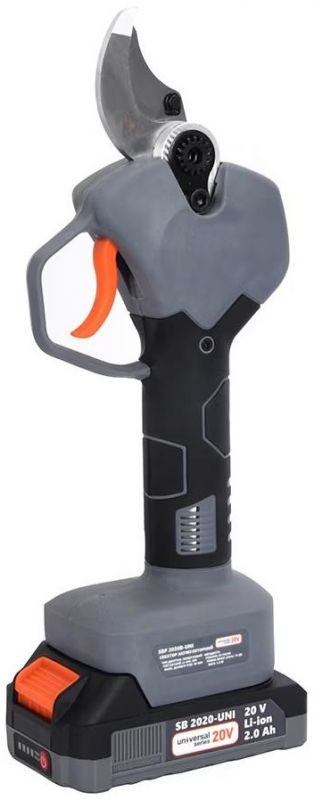 Секатор акумуляторний SEQUOIA SBP2030B-UNI 20В акб 1х2А·год d різа 30мм ЗП 1.4кг
