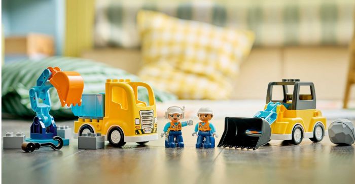 Конструктор LEGO DUPLO Town 3-в-1 Будівельна техніка